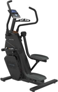 Fitness stepper machine with digital display.