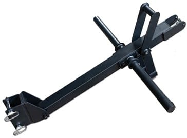 Black adjustable leg curl exercise machine attachment.
