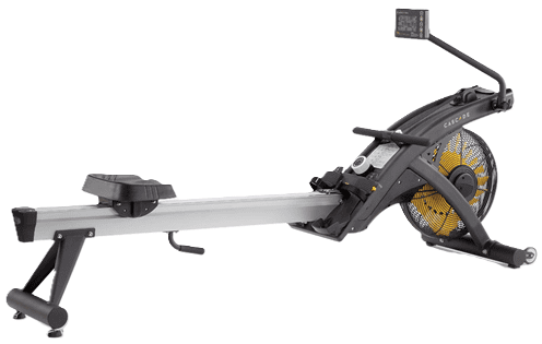 Electric snow shovel with ergonomic handle and wide scoop.