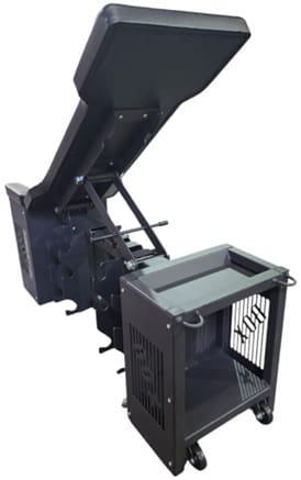 Expandable foldable wagon with multiple compartments and wheels.