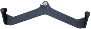 A dark-colored clothes hanger with a metal hook.
