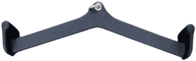 A dark-colored, velvet-textured clothes hanger with a metal hook.