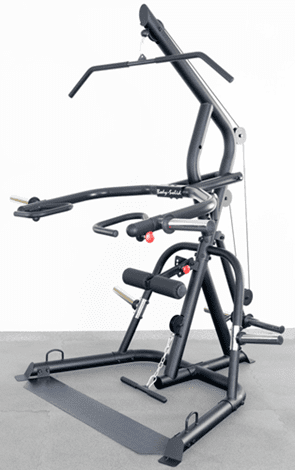 Multi-functional home gym exercise equipment.