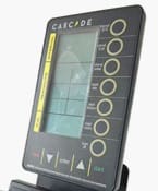 Modern curved treadmill with a "Best Buy 2023" badge.